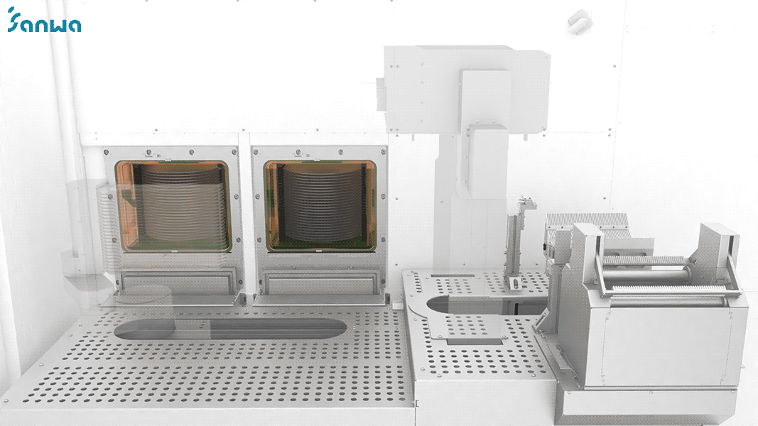 Storage-type EFEM and Automatic Wafer Alignment Device Storage-type EFEM and Automatic Wafer Alignment Device